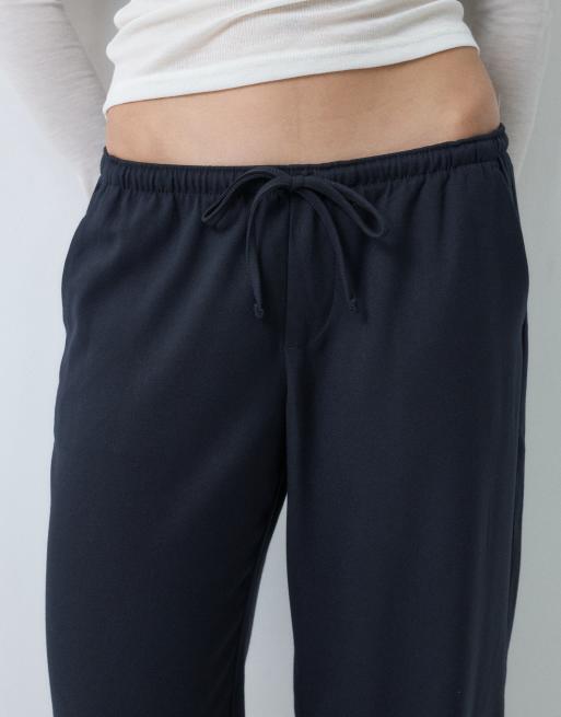 Hollister instap baggy broek in zwart, 3 van 5
