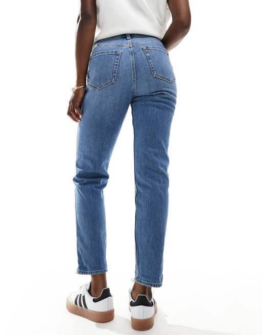 Jeans Mom Hollister Jean Hollister Taille Haute Femme Hollister