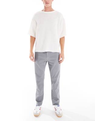 Hollister - Jean slim droit - Gris