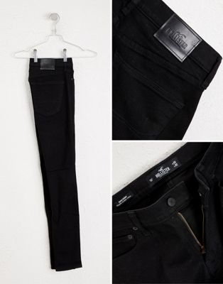 hollister black skinny jeans mens