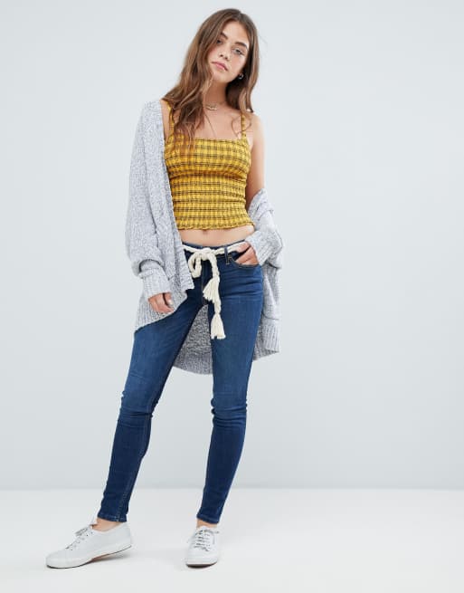 Taille hollister jean femme best sale