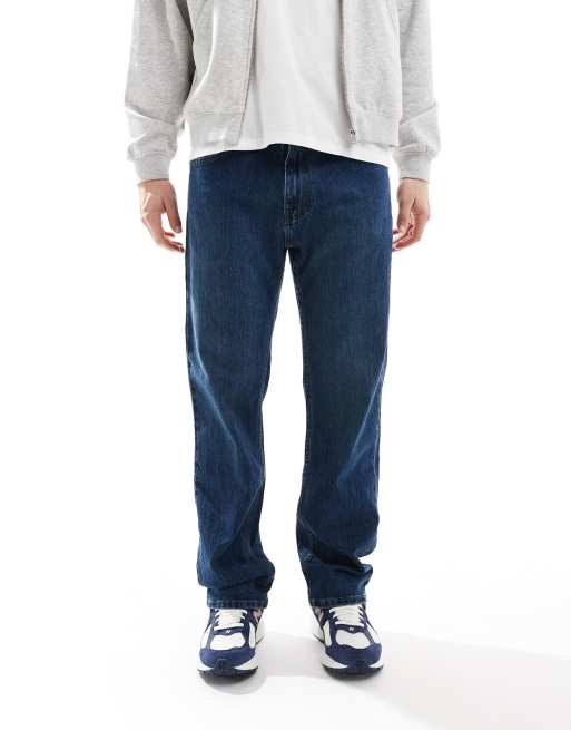 Hollister - Jeans met rechte pasvorm in blauw
