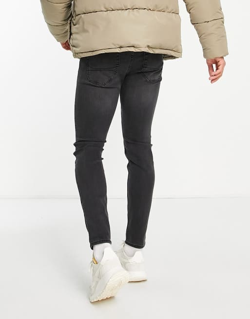 Hollister - Jeans super skinny lavaggio nero, 2 di 4