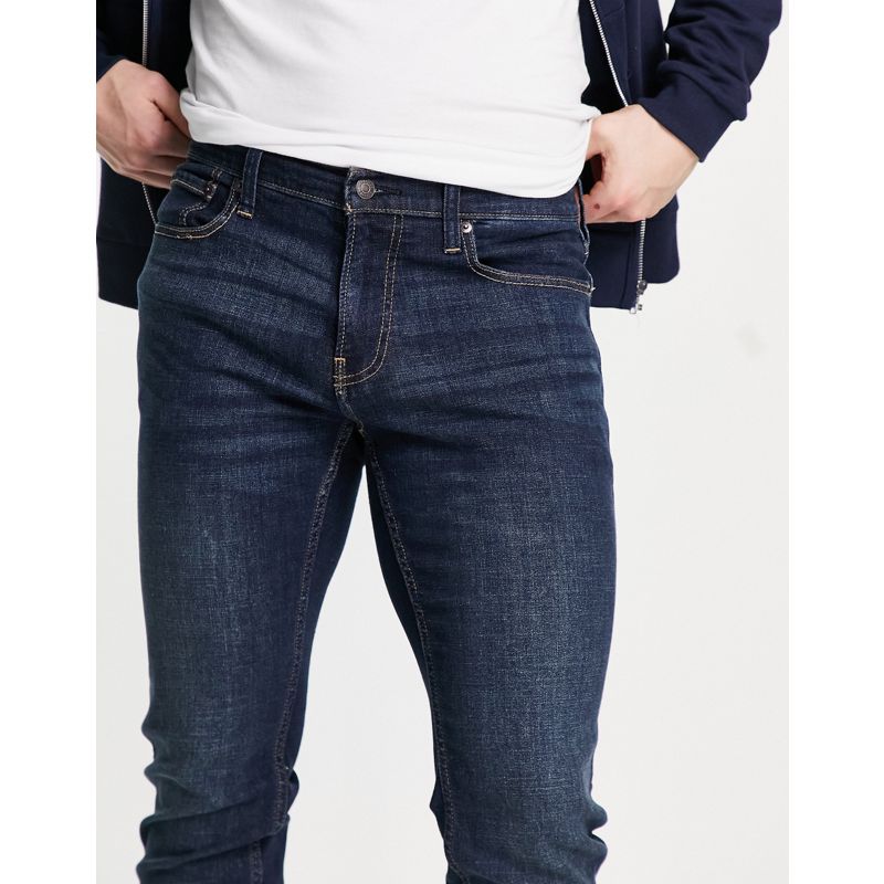 Uomo XldQW Hollister - Jeans super skinny lavaggio scuro