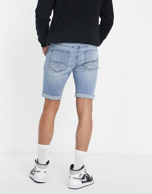 Hollister – Jeansshorts in heller Waschung mit superengem Schnitt, 3 von 4