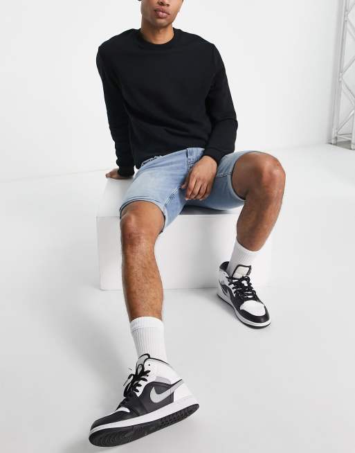 Hollister – Jeansshorts in heller Waschung mit superengem Schnitt, 4 von 4