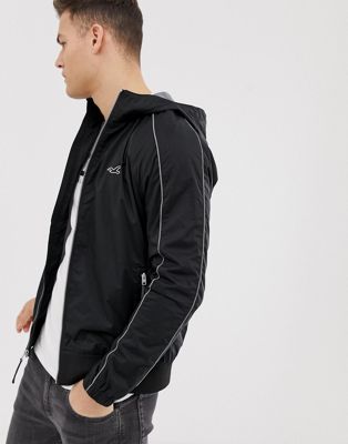 Hollister jersey lined hooded 