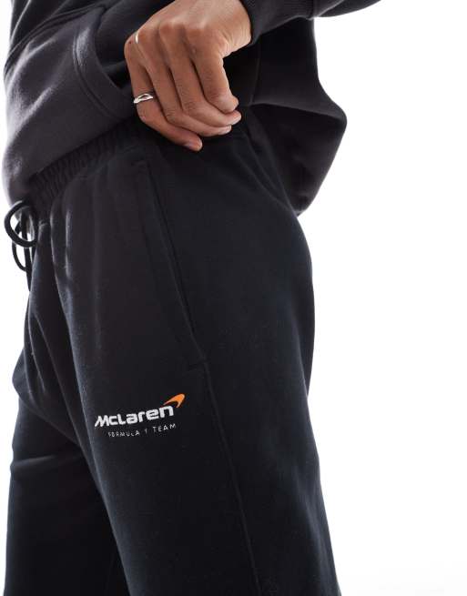 Hollister - Jogger neri con stampa "McLaren", 3 di 5