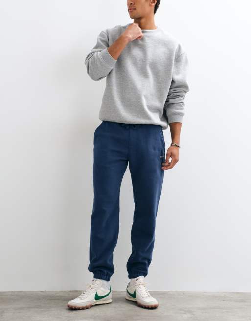 Hollister joggers ampi con polsini blu, 2 di 5