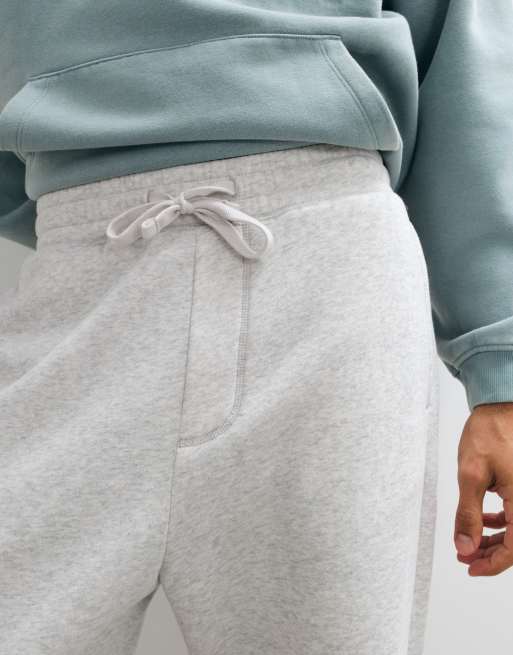 Hollister joggers baggy grigio chiaro, 4 di 5