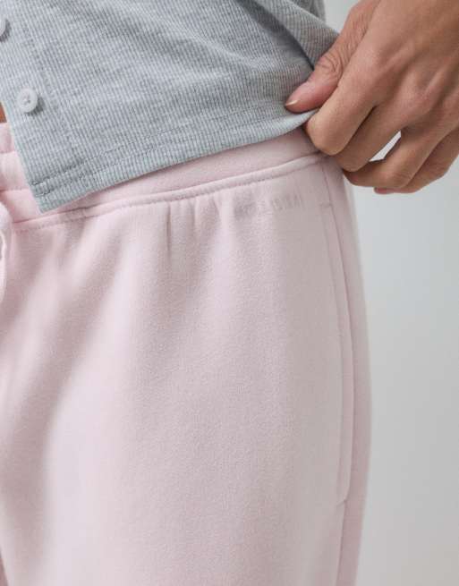 Hollister joggers de talle bajo en rosa bebé, 2 de 5