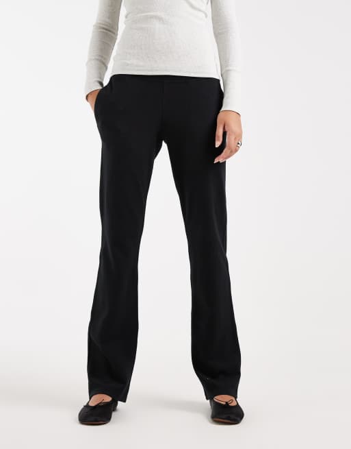Hollister joggers med låg midja och smal passform i svart, 5 av 5