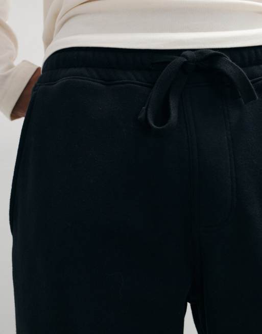Hollister joggers super ampi con coulisse neri, 4 di 5