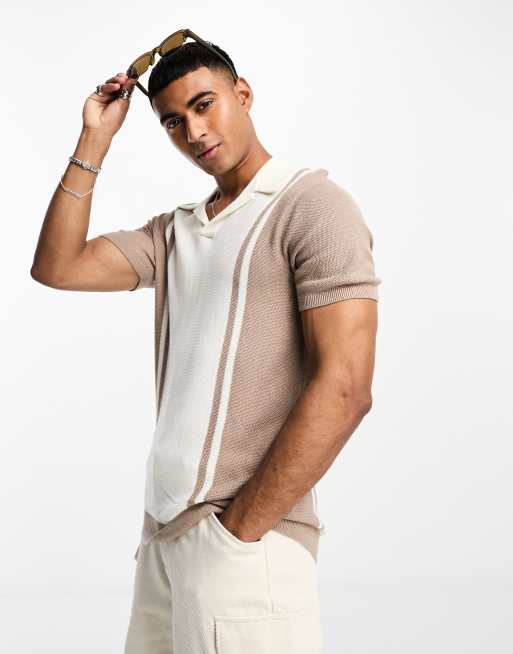 Johnny collar polo best sale