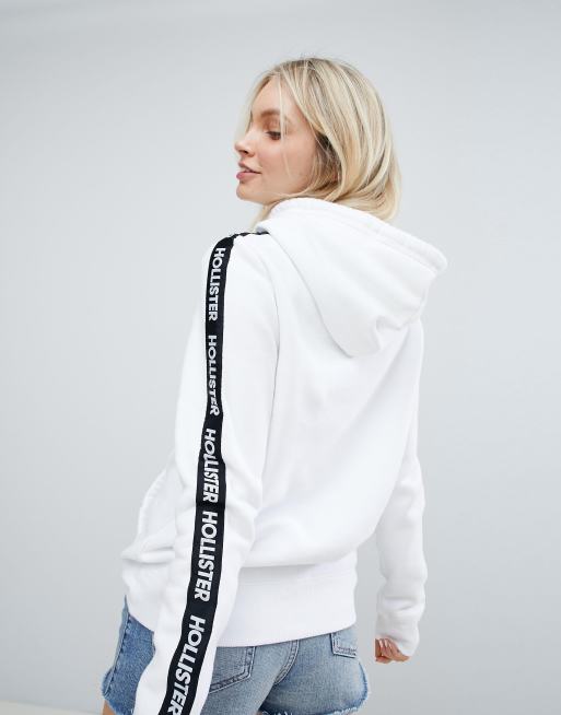 Hollister Kapuzenpullover mit getapetem Logo ASOS