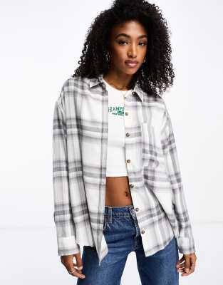 Flanellhemd oversized clearance