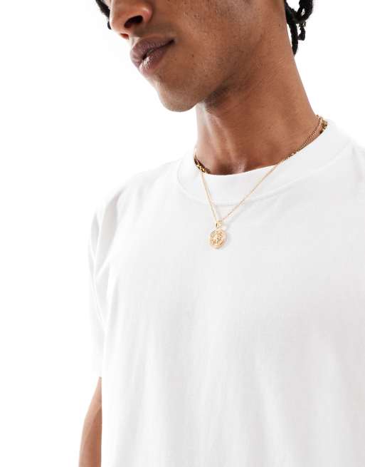 Hollister – Kastiges T-Shirt in verwaschenem Weiß, 4 von 4