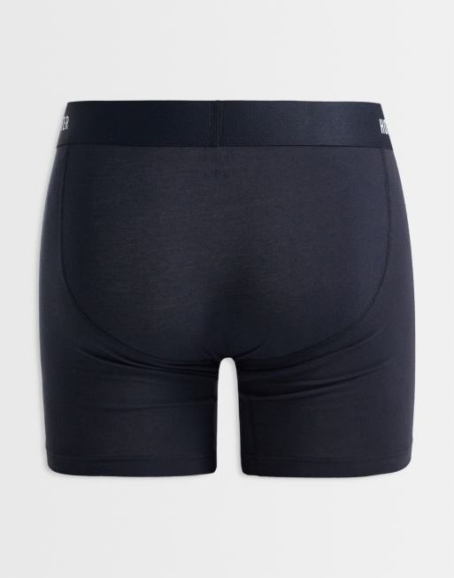 Hollister – Klassische Boxershorts in Schwarz im 3er-Pack, 3 von 3