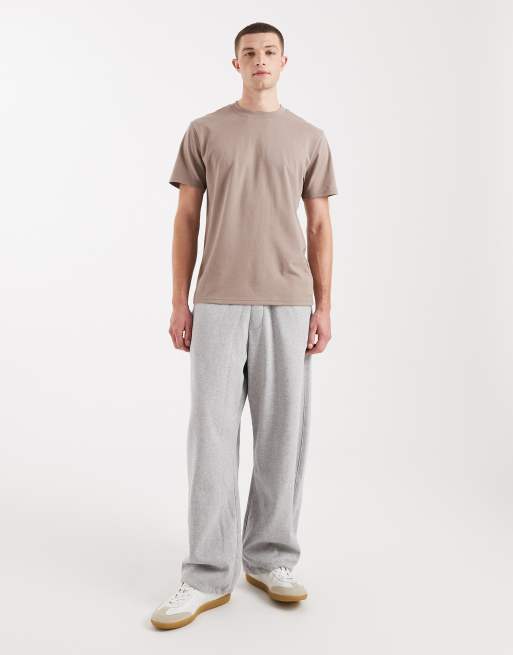 Hollister - Kølende og afslappet lysebrun T-shirt, 2 af 5