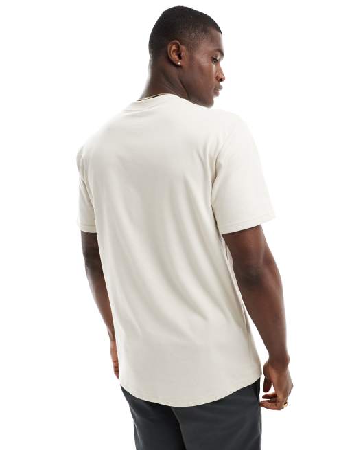 Hollister - Kølende T-shirt i beige i afslappet pasform, 4 af 4