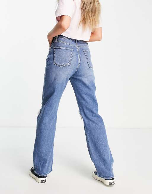 Hollister knee ripped jeans clearance