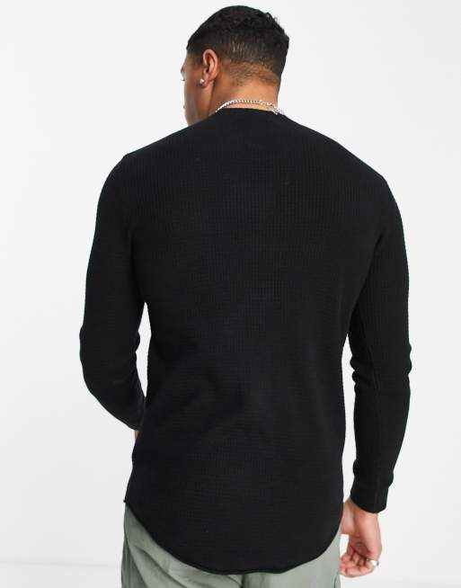 Hollister black outlet sweater
