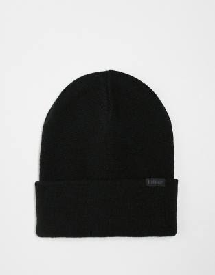 Hollister Hollister knitted beanie in black