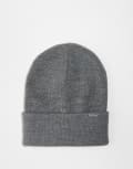 [Hollister] Hollister knitted beanie in grey One Size GREY