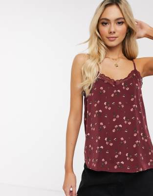 hollister lace cami