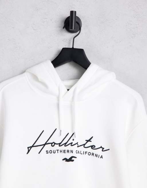 Hollister discount cream hoodie