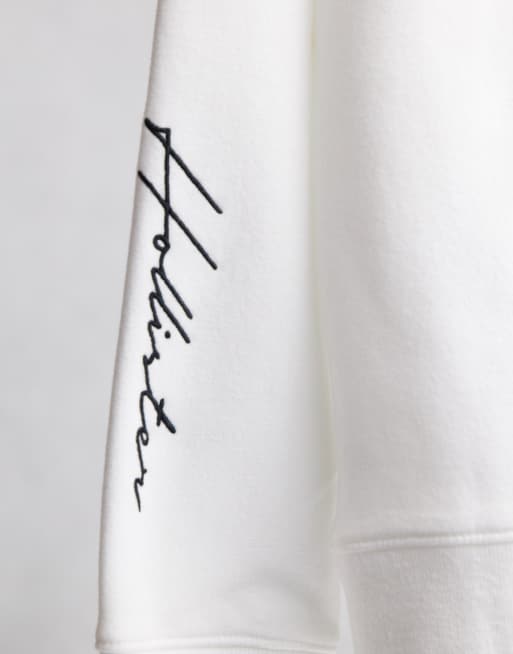 Hollister cream hotsell hoodie