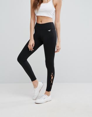 Hollister Legging with Lattice Detail 