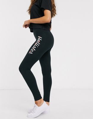 Hollister leggings with hip logo | ASOS