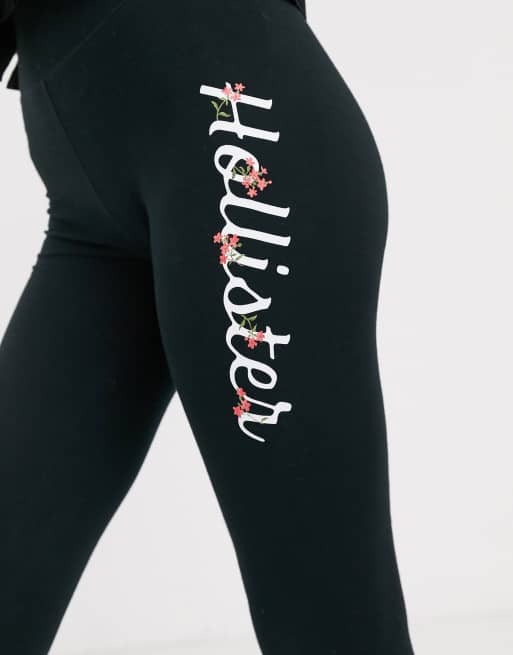 Navy hollister leggings hotsell