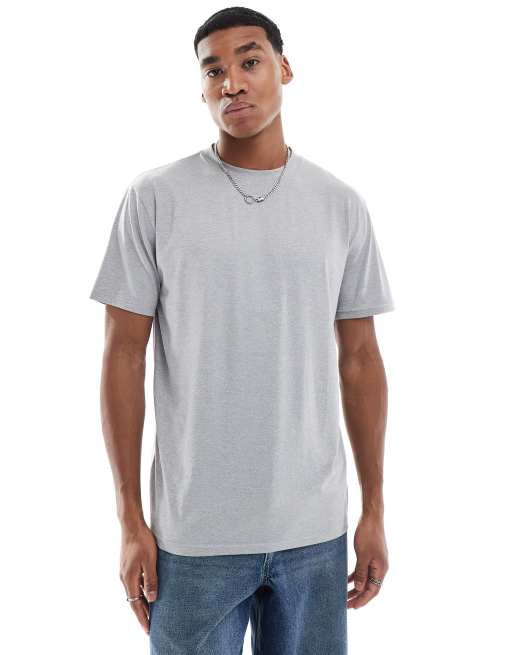 Hollister - Leisure - Ruimvallend T-shirt in stone