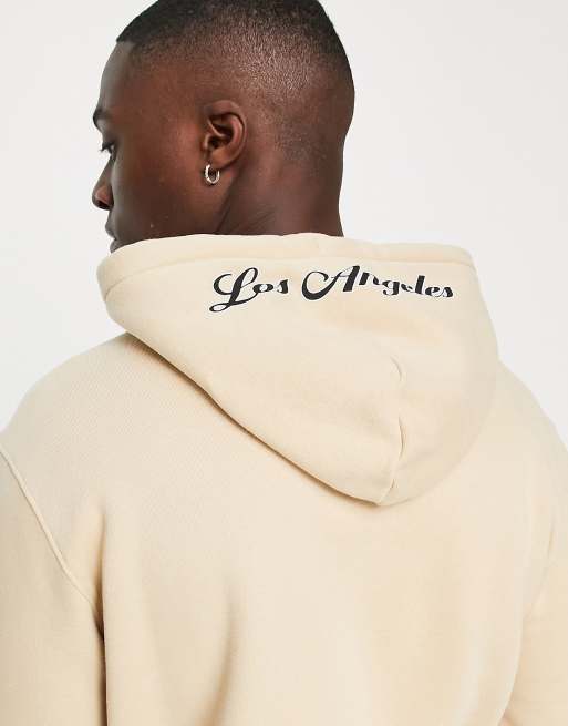 Hollister tan hoodie on sale