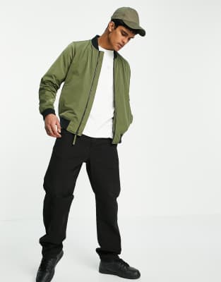 olive green lightweight jacket