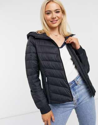 hollister womens puffer jacket