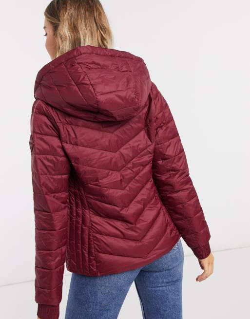 Hollister packable discount lightweight puffer jacket