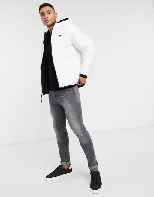 Hollister 2025 white jacket