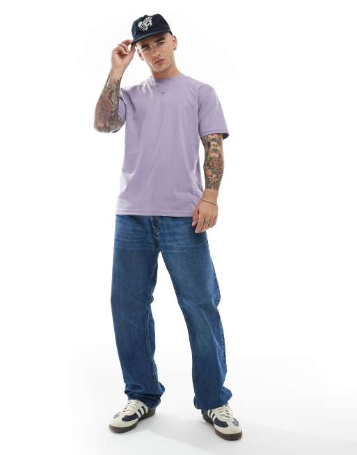 Hollister – Lila, sval, avslappnad t-shirt, 2 av 4