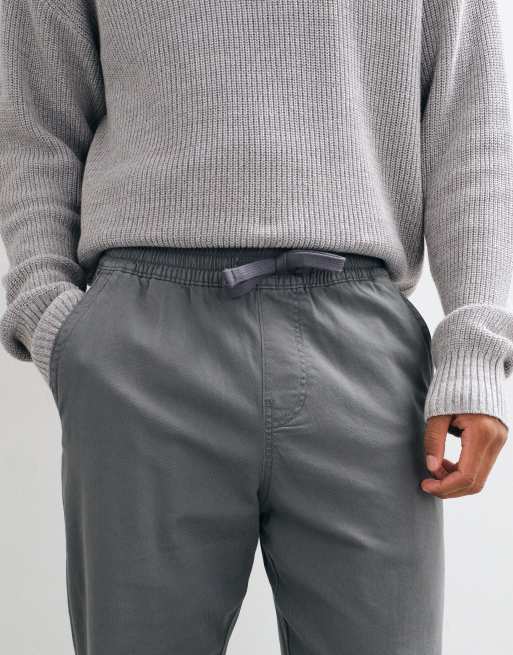 Hollister locker geschnittene Schlupfhose in Grau, 3 von 5