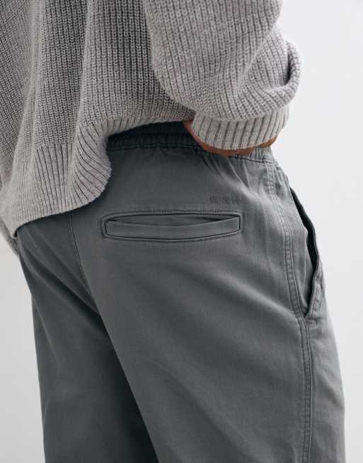Hollister locker geschnittene Schlupfhose in Grau, 4 von 5