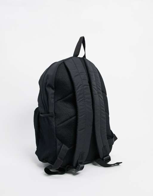 Hollister logo backpack in black ASOS