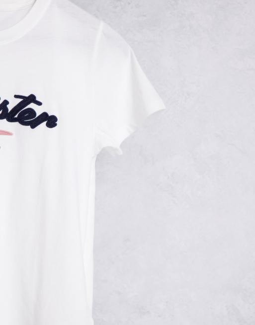 Hollister white shirt hotsell