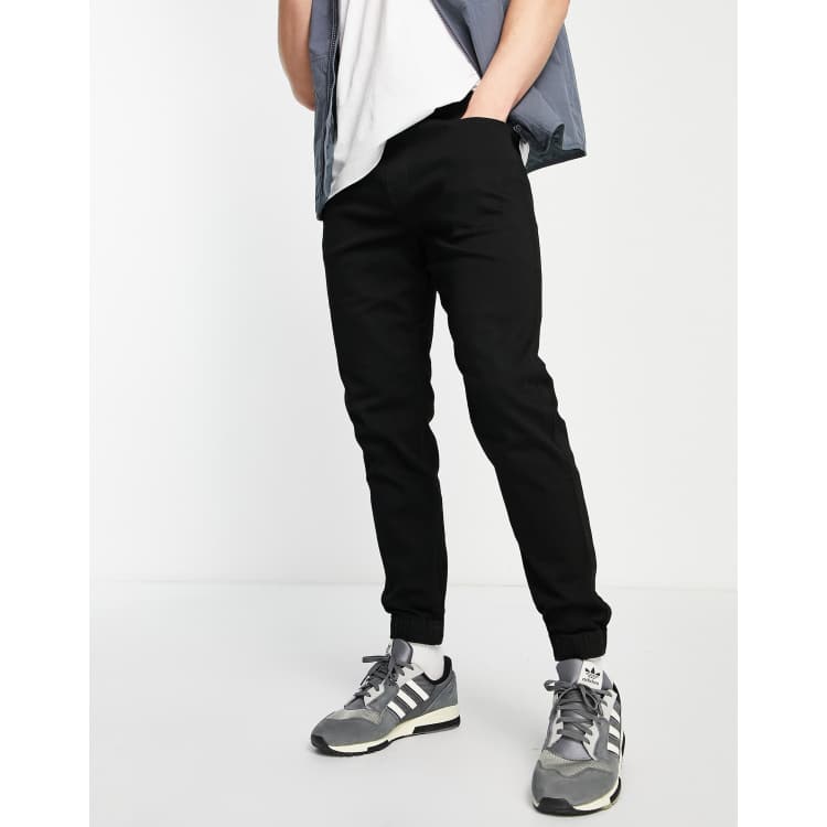 Hollister denim joggers 2025