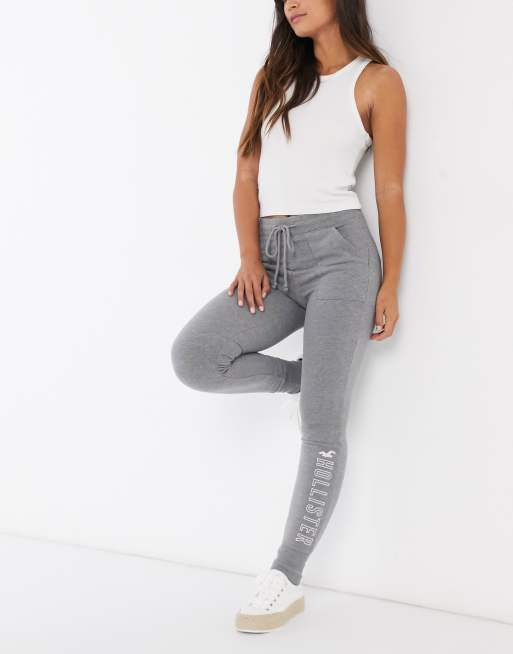 Hollister grey leggings cheap