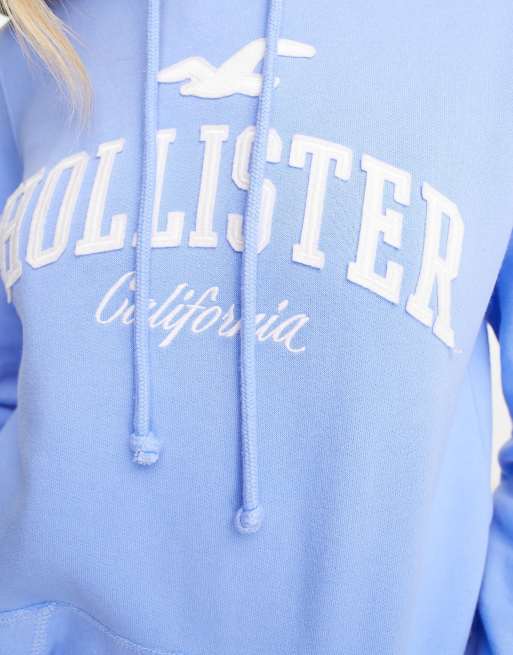 Hollister deals sweatshirt blue