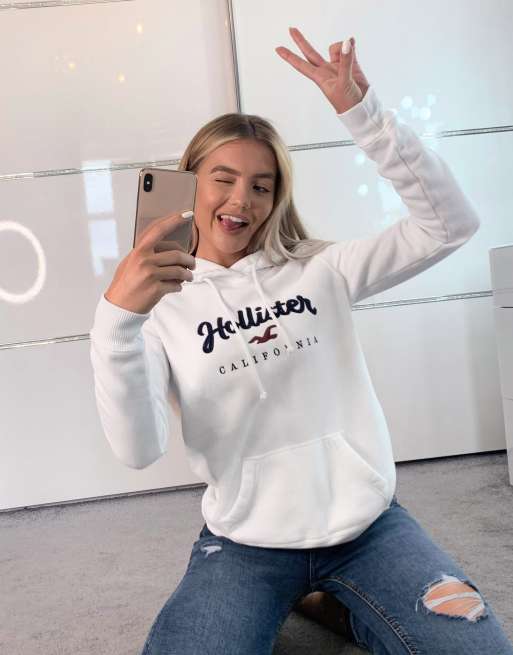 Asos hollister hoodie discount