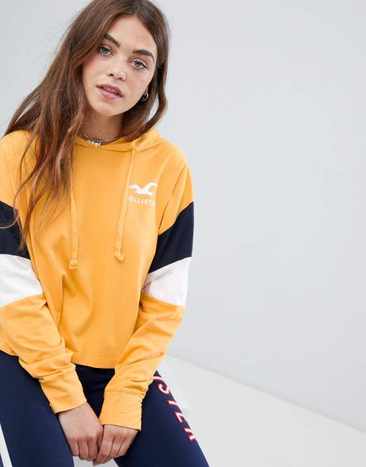 Hollister logo hoodie